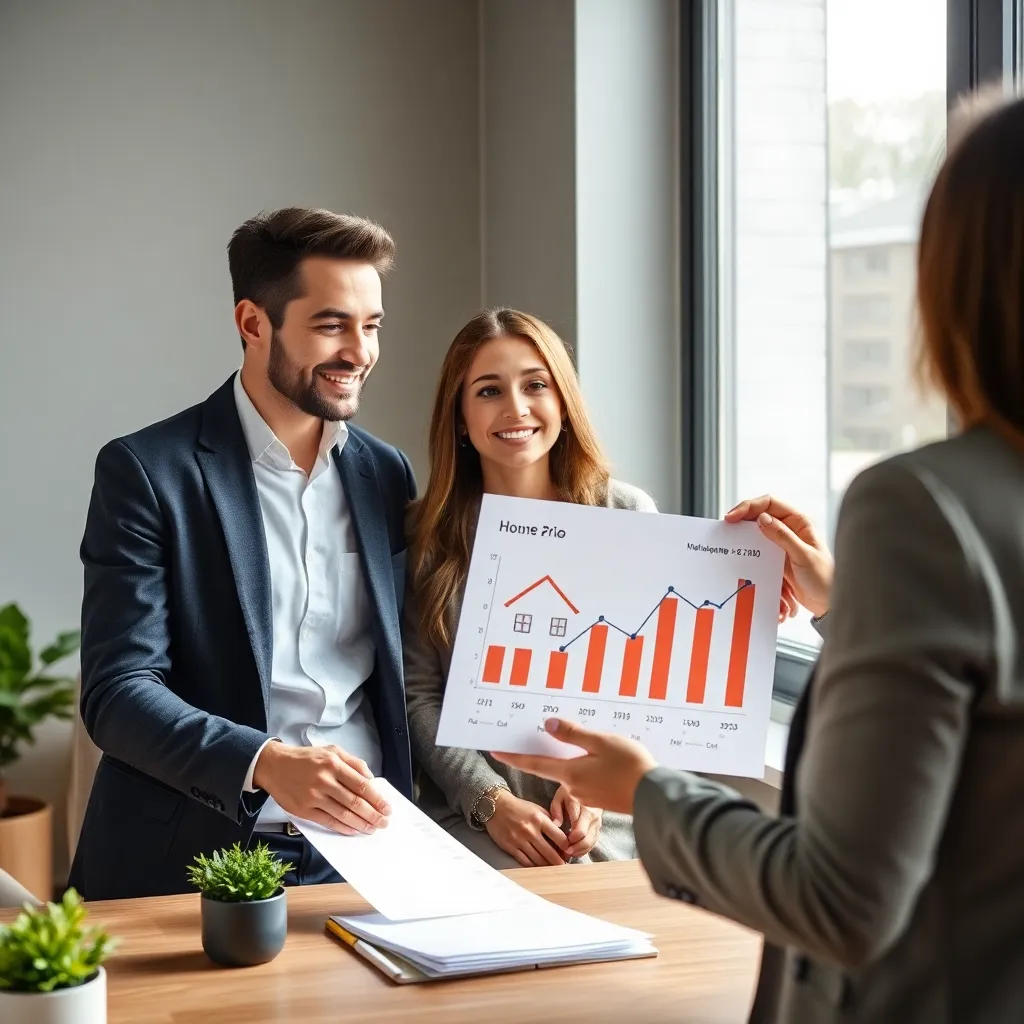 Jong stel dat samen hun financiën plant op een laptop